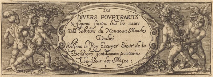 Les divers pourtraicts et figures I (tittelside)