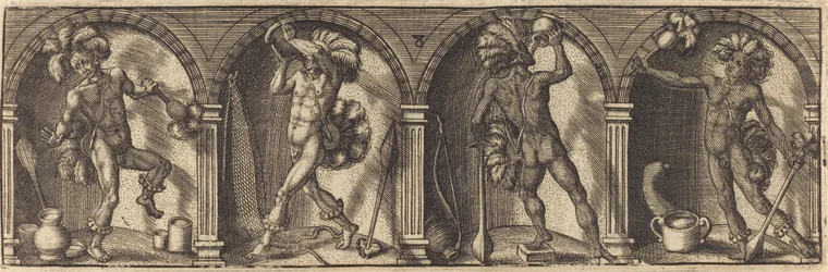 De ulike tegningene og figurene VIII