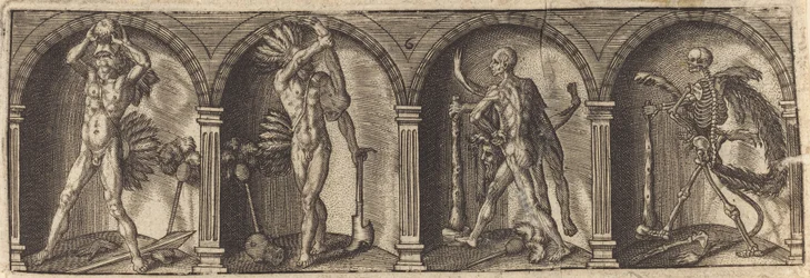De ulike portrettene og figurene VI