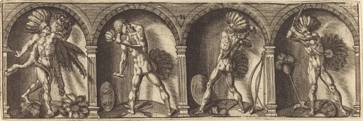 De ulike portrettene og figurene XI