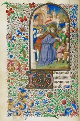 Tidebok for Jean de Dunois, f.136v, ca.1436–50 (illuminert manuskript)