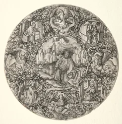 St. John the Baptist Surrounded by the Evangelists and Four Fathers of the Latin Church   1296946   no       norwegian Successfully Translated  Original: Death and the Standing Nude Woman Translat: Death and the Standing Nude Woman 1300284 no norwegian Suc