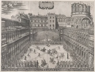 Mirror of Roman Magnificence: Vatikanets turnering, 1565., 1565.