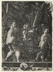 Engler som bærer lidenskapens emblemer, 1533.