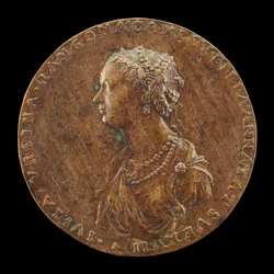 Giulia Orsini, 1537-1598, kone til Baldassarre Rangoni ca. 1554 [forside], 1554.