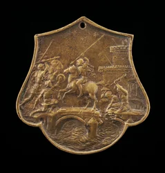 Horatius Cocles Defending the Bridge, andre halvdel av 1400-tallet.