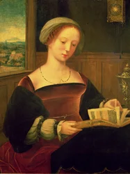 Maria Magdalena som leser