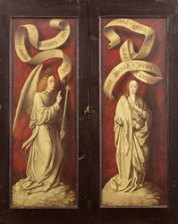 Bebudelsen, ca. 1500 (olje på panel)