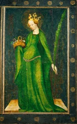 Den hellige Dorothea, panel av et alter (maleri)