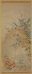 Blomster og gress