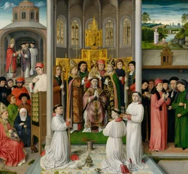 Scener fra livet til Saint Augustine of Hippo, ca. 1490.