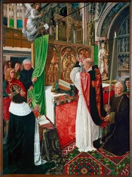 Messe av Saint Gilles i St. Denis