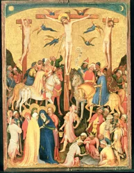 Golgata (olje på panel)