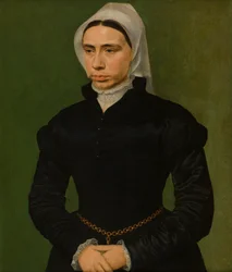 Portrait of a Lady, ca. 1540-49 (olje på panel)
