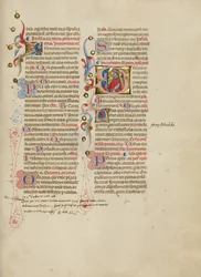 Initial I: Sankt Valentinus; Initial S: Sankt Peter