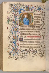 Karl den adeliges, konge av Navarra (1361–1425) timer: fol. 291v, tekst