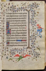 Karl den adeliges, konge av Navarra (1361–1425) timer: fol. 31r, tekst