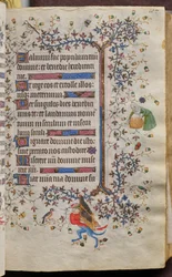 Karl den adeliges, konge av Navarra (1361–1425) timer: fol. 54r, tekst