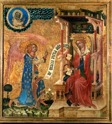 Bebudelse (tempera på tre)