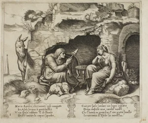 Apuleius forvandlet seg til et esel