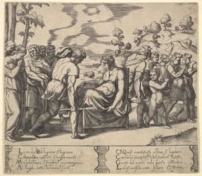 Plate 5: Psyche bar på et kull, fra 
