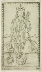 Apollo, plate 20 fra Apollo and the Muses