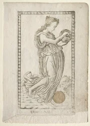 Erato (lyrikk og kjærlighetspoesi) (fra Tarocchi-serien D: Apollo and the Muses, #14)