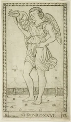 Genius of Time, plate 32 fra Genii and Virtues