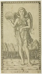 Genius of the World, plate 33 fra Genii and Virtues