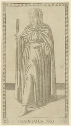 Grammatikk, plate 21 fra Arts and Sciences
