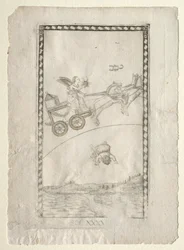 Sun from the Tarocchi, serie A: Firmaments of the Universe, #44, før 1467.