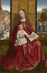 Jomfruen og barnet på tronen, ca. 1500