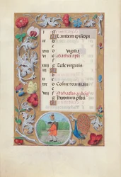 Hours of Queen Isabella the Catholic, Queen of Spain: Fol. 10v, september, ca. 1500.