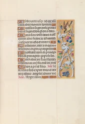 Hours of Queen Isabella the Catholic, Queen of Spain: Fol. 148r, ca. 1500.
