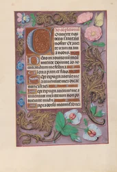 Hours of Queen Isabella the Catholic, Queen of Spain: Fol. 155r, ca. 1500.
