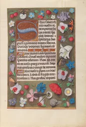 Hours of Queen Isabella the Catholic, Queen of Spain: Fol. 15r, c. 1500.