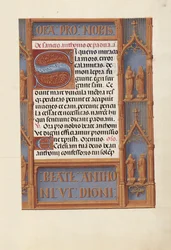 Hours of Queen Isabella the Catholic, Queen of Spain: Fol. 188r, ca. 1500.