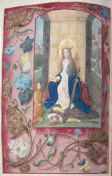 Dronning Isabella den katolske, dronning av Spanias tidebønner: Fol. 189v, Katarina