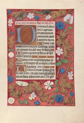 Hours of Queen Isabella the Catholic, Queen of Spain: Fol. 32r, c. 1500.