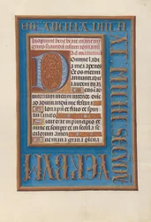 Timer for dronning Isabella den katolske, dronning av Spania: Fol, 98r, ca. 1500.