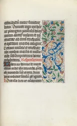 Timebok Bruk av Rouen: fol. 133r, ca. 1470.