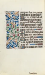 Timebok Bruk av Rouen: fol. 134v, ca. 1470.