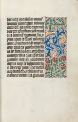 Timebok Bruk av Rouen: fol. 14r, c. 1470.