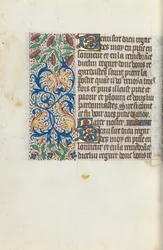 Timebok Bruk av Rouen: fol. 153v, ca. 1470.