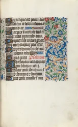 Timebok Bruk av Rouen: fol. 70r, ca. 1470.