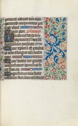 Timebok Bruk av Rouen: fol. 72r, ca. 1470.