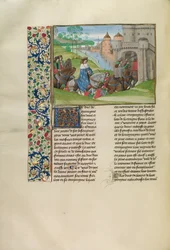 Ludvig av Anjou inntar Paris