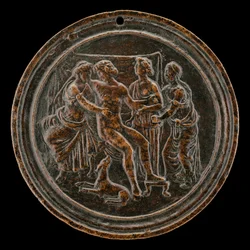 Meleager og Atalante, fjerde kvartal 1400-tallet.