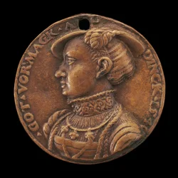 Emilia av Sachsen, 1516-1591, markgrevin av Brandenburg-Ansbach [forside], 1540.
