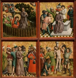 Altertavle med The Passion of Christ